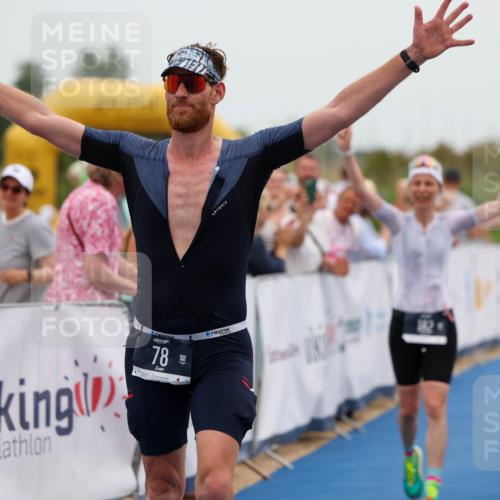 22.06.2025 - Viking Triathlon Michael Strokosch http://msf.ph/oto/8073065 22.06.2025 15:42:20 Ziel 64, 78, 172, 182 meine-sportfotos.de