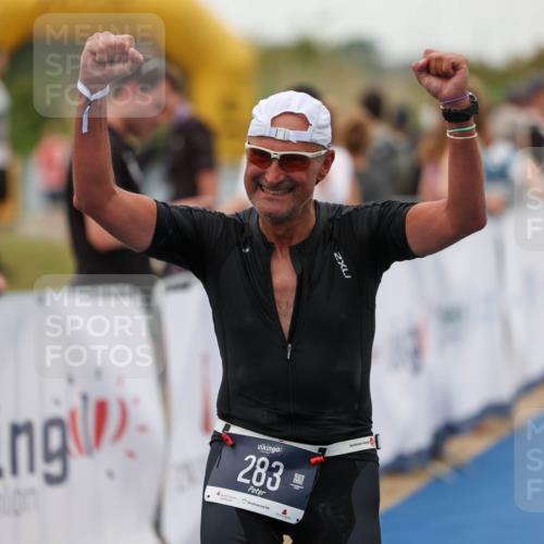 22.06.2025 - Viking Triathlon Michael Strokosch http://msf.ph/oto/8073512 22.06.2025 16:02:40 Ziel 283 meine-sportfotos.de