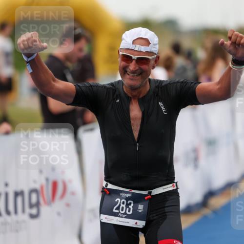 22.06.2025 - Viking Triathlon Michael Strokosch http://msf.ph/oto/8073515 22.06.2025 16:02:41 Ziel 102, 283 meine-sportfotos.de