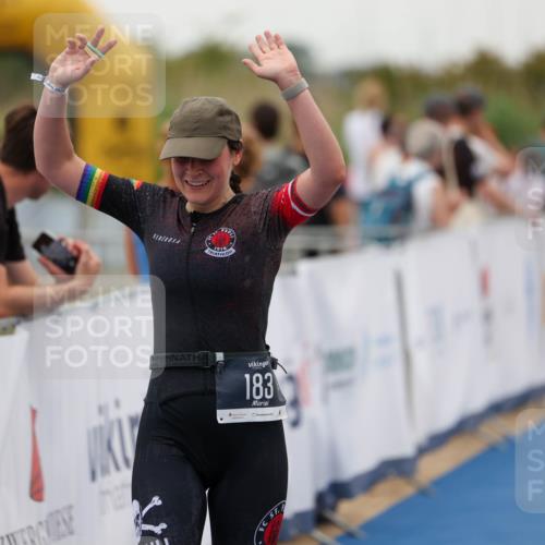 22.06.2025 - Viking Triathlon Michael Strokosch http://msf.ph/oto/8073588 22.06.2025 16:02:58 Ziel 183, 403 meine-sportfotos.de