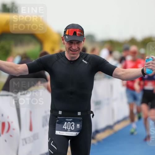 22.06.2025 - Viking Triathlon Michael Strokosch http://msf.ph/oto/8073621 22.06.2025 16:03:05 Ziel 403, 650 meine-sportfotos.de