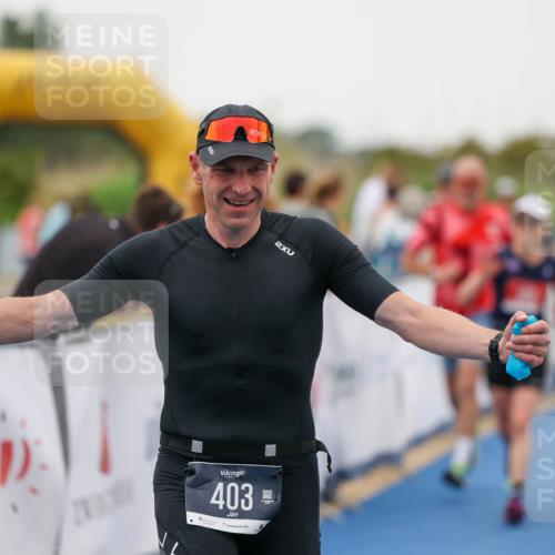 22.06.2025 - Viking Triathlon Michael Strokosch http://msf.ph/oto/8073624 22.06.2025 16:03:05 Ziel 403, 650 meine-sportfotos.de