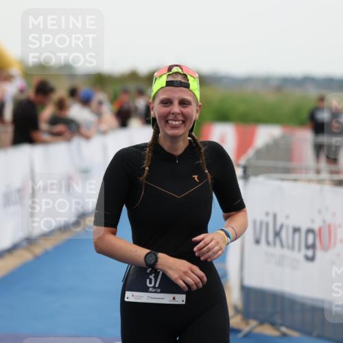 22.06.2025 - Viking Triathlon Yannick Fuchs http://msf.ph/oto/8075533 22.06.2025 16:13:19 Ziel 37 meine-sportfotos.de
