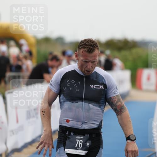 22.06.2025 - Viking Triathlon Yannick Fuchs http://msf.ph/oto/8075586 22.06.2025 16:13:45 Ziel 76 meine-sportfotos.de