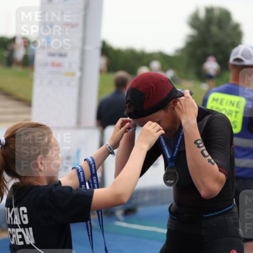 22.06.2025 - Viking Triathlon Yannick Fuchs http://msf.ph/oto/8075642 22.06.2025 16:15:02 Ziel 408 meine-sportfotos.de