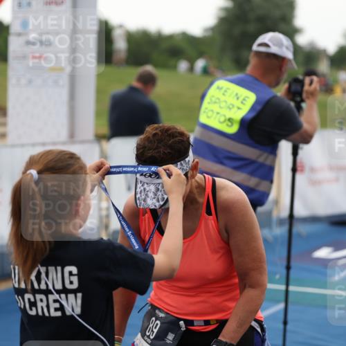 22.06.2025 - Viking Triathlon Yannick Fuchs http://msf.ph/oto/8075929 22.06.2025 16:20:22 Ziel 89, 131 meine-sportfotos.de