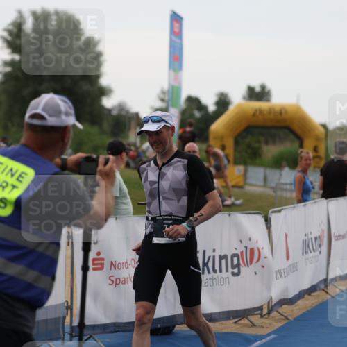 22.06.2025 - Viking Triathlon Yannick Fuchs http://msf.ph/oto/8075961 22.06.2025 16:20:35 Ziel 74 meine-sportfotos.de