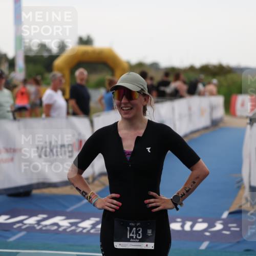 22.06.2025 - Viking Triathlon Yannick Fuchs http://msf.ph/oto/8076035 22.06.2025 16:21:34 Ziel 143 meine-sportfotos.de