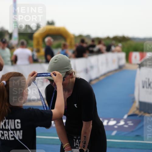22.06.2025 - Viking Triathlon Yannick Fuchs http://msf.ph/oto/8076039 22.06.2025 16:21:35 Ziel 143 meine-sportfotos.de