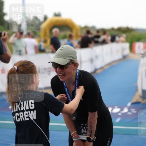 22.06.2025 - Viking Triathlon Yannick Fuchs http://msf.ph/oto/8076044 22.06.2025 16:21:37 Ziel  meine-sportfotos.de