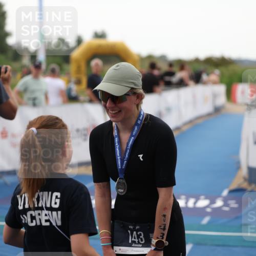 22.06.2025 - Viking Triathlon Yannick Fuchs http://msf.ph/oto/8076047 22.06.2025 16:21:37 Ziel  meine-sportfotos.de