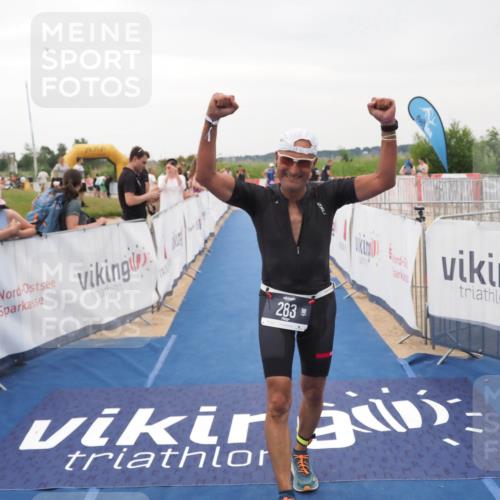 22.06.2025 - Viking Triathlon MichiJ http://msf.ph/oto/8077255 22.06.2025 16:02:40 Ziel 102, 283 meine-sportfotos.de