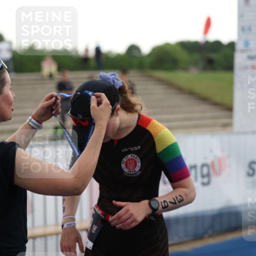22.06.2025 - Viking Triathlon Yannick Fuchs http://msf.ph/oto/8077265 22.06.2025 16:26:53 Ziel  meine-sportfotos.de