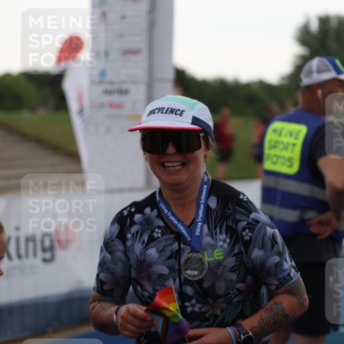 22.06.2025 - Viking Triathlon Yannick Fuchs http://msf.ph/oto/8077871 22.06.2025 16:29:10 Ziel  meine-sportfotos.de