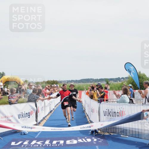 22.06.2025 - Viking Triathlon MichiJ http://msf.ph/oto/8077883 22.06.2025 14:09:45 Ziel 641 meine-sportfotos.de