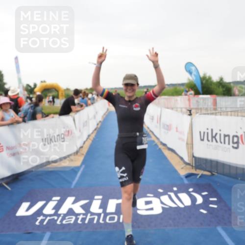 22.06.2025 - Viking Triathlon MichiJ http://msf.ph/oto/8077949 22.06.2025 16:02:58 Ziel 183, 403 meine-sportfotos.de