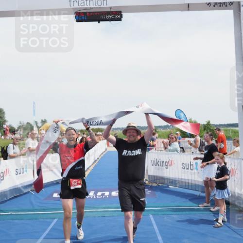 22.06.2025 - Viking Triathlon MichiJ http://msf.ph/oto/8078122 22.06.2025 14:09:48 Ziel 641 meine-sportfotos.de
