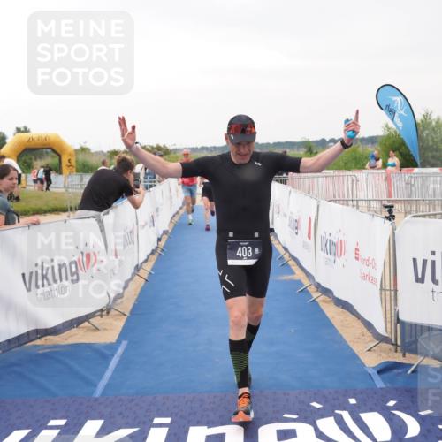 22.06.2025 - Viking Triathlon MichiJ http://msf.ph/oto/8078272 22.06.2025 16:03:04 Ziel 403, 650 meine-sportfotos.de
