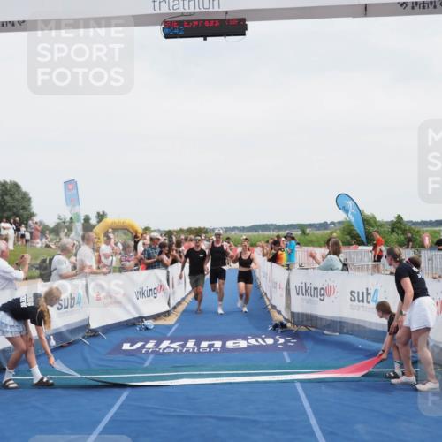 22.06.2025 - Viking Triathlon MichiJ http://msf.ph/oto/8078431 22.06.2025 14:13:23 Ziel 661 meine-sportfotos.de