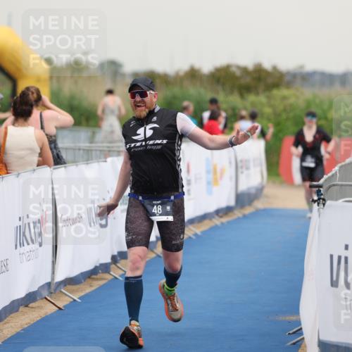 22.06.2025 - Viking Triathlon Yannick Fuchs http://msf.ph/oto/8078500 22.06.2025 16:36:47 Ziel 48, 240 meine-sportfotos.de