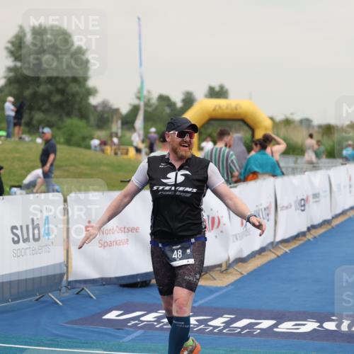 22.06.2025 - Viking Triathlon Yannick Fuchs http://msf.ph/oto/8078554 22.06.2025 16:36:50 Ziel 48, 240 meine-sportfotos.de