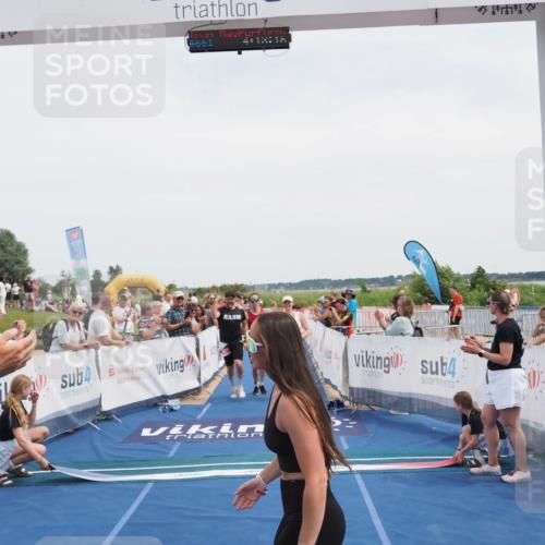 22.06.2025 - Viking Triathlon MichiJ http://msf.ph/oto/8078565 22.06.2025 14:13:28 Ziel  meine-sportfotos.de