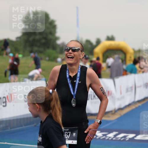 22.06.2025 - Viking Triathlon Yannick Fuchs http://msf.ph/oto/8078634 22.06.2025 16:37:03 Ziel 69, 267 meine-sportfotos.de