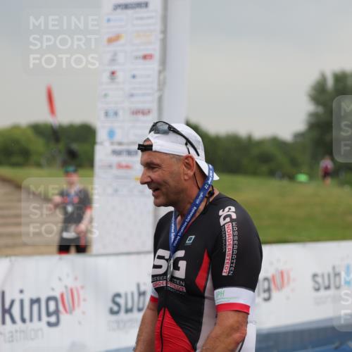 22.06.2025 - Viking Triathlon Yannick Fuchs http://msf.ph/oto/8079097 22.06.2025 16:39:32 Ziel 156 meine-sportfotos.de