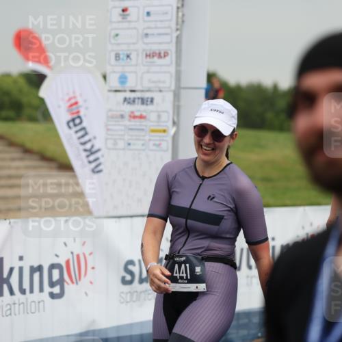 22.06.2025 - Viking Triathlon Yannick Fuchs http://msf.ph/oto/8079411 22.06.2025 16:41:29 Ziel 441 meine-sportfotos.de