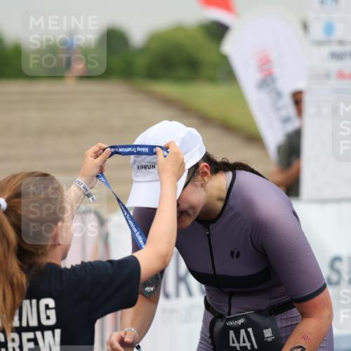 22.06.2025 - Viking Triathlon Yannick Fuchs http://msf.ph/oto/8079418 22.06.2025 16:41:30 Ziel 441 meine-sportfotos.de