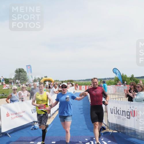 22.06.2025 - Viking Triathlon MichiJ http://msf.ph/oto/8079829 22.06.2025 14:19:16 Ziel 604 meine-sportfotos.de