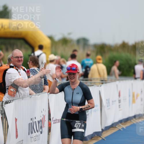 22.06.2025 - Viking Triathlon Yannick Fuchs http://msf.ph/oto/8080016 22.06.2025 16:50:00 Ziel 477, 499 meine-sportfotos.de
