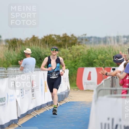 22.06.2025 - Viking Triathlon Yannick Fuchs http://msf.ph/oto/8080746 22.06.2025 17:02:50 Ziel 136 meine-sportfotos.de