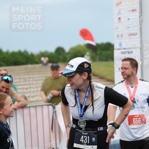 22.06.2025 - Viking Triathlon Yannick Fuchs http://msf.ph/oto/8080938 22.06.2025 17:05:53 Ziel  meine-sportfotos.de