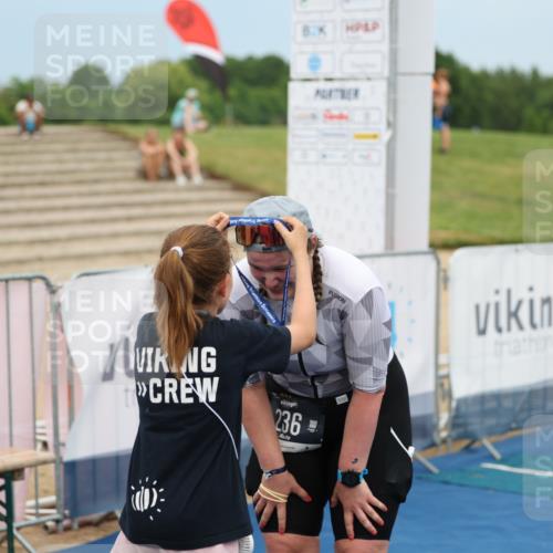 22.06.2025 - Viking Triathlon Yannick Fuchs http://msf.ph/oto/8080973 22.06.2025 17:07:27 Ziel 236, 484 meine-sportfotos.de