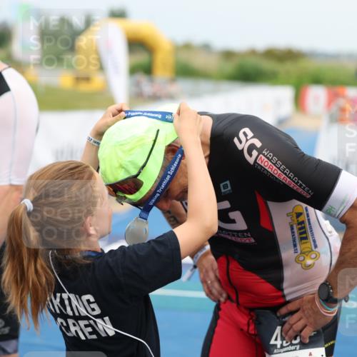 22.06.2025 - Viking Triathlon Yannick Fuchs http://msf.ph/oto/8081062 22.06.2025 17:09:57 Ziel  meine-sportfotos.de