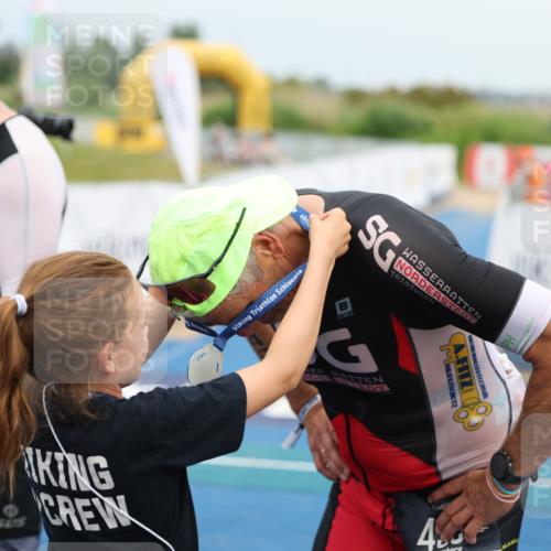 22.06.2025 - Viking Triathlon Yannick Fuchs http://msf.ph/oto/8081067 22.06.2025 17:09:58 Ziel  meine-sportfotos.de