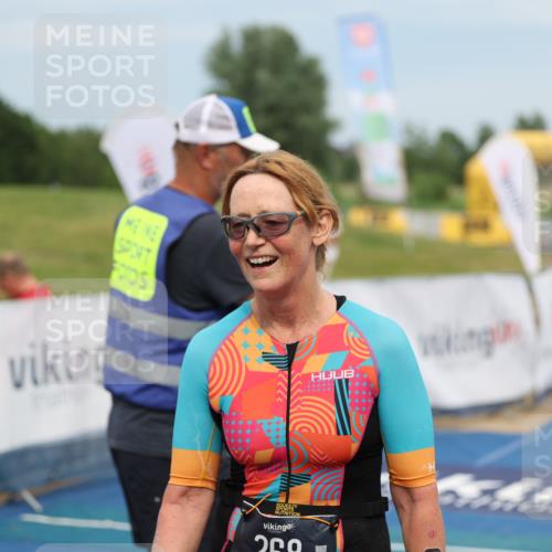 22.06.2025 - Viking Triathlon Yannick Fuchs http://msf.ph/oto/8081120 22.06.2025 17:19:23 Ziel 268 meine-sportfotos.de