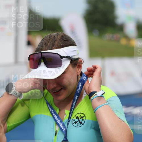22.06.2025 - Viking Triathlon Yannick Fuchs http://msf.ph/oto/8081162 22.06.2025 17:19:50 Ziel  meine-sportfotos.de