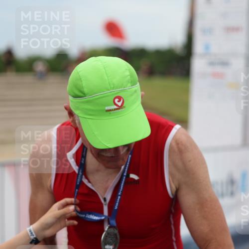 22.06.2025 - Viking Triathlon Yannick Fuchs http://msf.ph/oto/8081377 22.06.2025 17:47:33 Ziel  meine-sportfotos.de