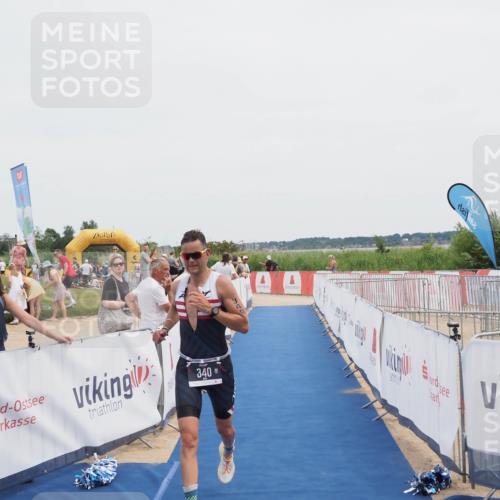 22.06.2025 - Viking Triathlon MichiJ http://msf.ph/oto/8082342 22.06.2025 14:31:11 Ziel 340 meine-sportfotos.de
