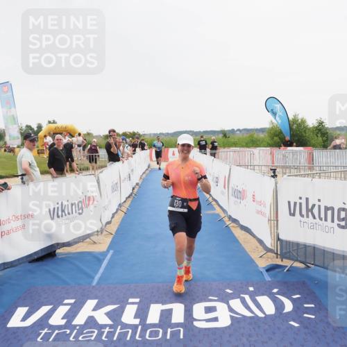 22.06.2025 - Viking Triathlon MichiJ http://msf.ph/oto/8085624 22.06.2025 16:13:30 Ziel 130, 467 meine-sportfotos.de