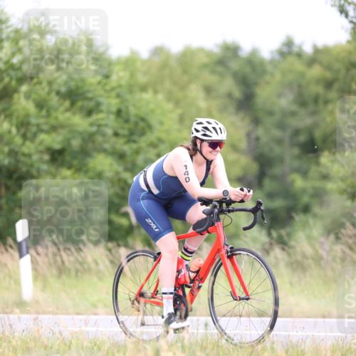 22.06.2025 - Viking Triathlon Yannick Fuchs http://msf.ph/oto/8093204 22.06.2025 13:38:49 Radfahren 140, 625 meine-sportfotos.de