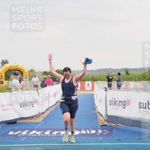 22.06.2025 - Viking Triathlon MichiJ http://msf.ph/oto/8110408 22.06.2025 16:39:19 Ziel 140, 156 meine-sportfotos.de