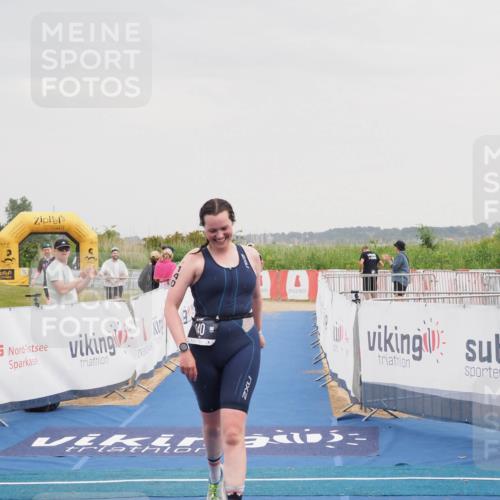 22.06.2025 - Viking Triathlon MichiJ http://msf.ph/oto/8110450 22.06.2025 16:39:20 Ziel 140, 156 meine-sportfotos.de