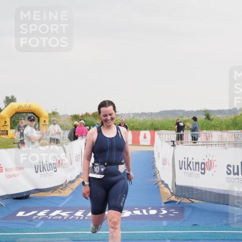 22.06.2025 - Viking Triathlon MichiJ http://msf.ph/oto/8110465 22.06.2025 16:39:20 Ziel 140, 156 meine-sportfotos.de