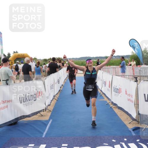 22.06.2025 - Viking Triathlon MichiJ http://msf.ph/oto/8110828 22.06.2025 16:22:32 Ziel 425, 531 meine-sportfotos.de