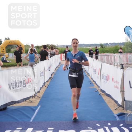 22.06.2025 - Viking Triathlon MichiJ http://msf.ph/oto/8113290 22.06.2025 16:25:41 Ziel 133, 166 meine-sportfotos.de