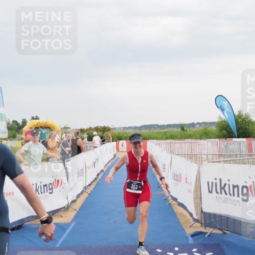22.06.2025 - Viking Triathlon MichiJ http://msf.ph/oto/8116606 22.06.2025 16:50:57 Ziel 213, 353 meine-sportfotos.de