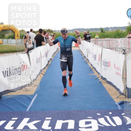 22.06.2025 - Viking Triathlon MichiJ http://msf.ph/oto/8116651 22.06.2025 16:27:24 Ziel 308, 363 meine-sportfotos.de